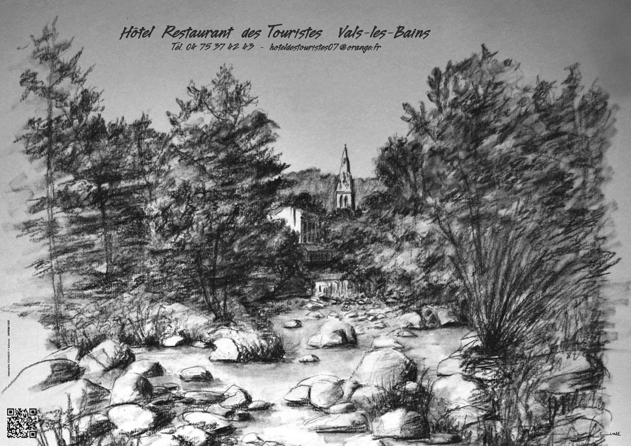 Hotel Restaurant Les Touristes Vals-les-Bains Exterior foto